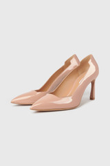 Savona Patent Leather Heels 80 Blush Pink Savona Patent Leather Heels 80 Blush Pink