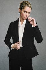 Clever Crepe Claverton Jacket Black