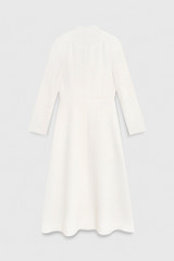 Finchley Coat Ivory Stretch Crepe