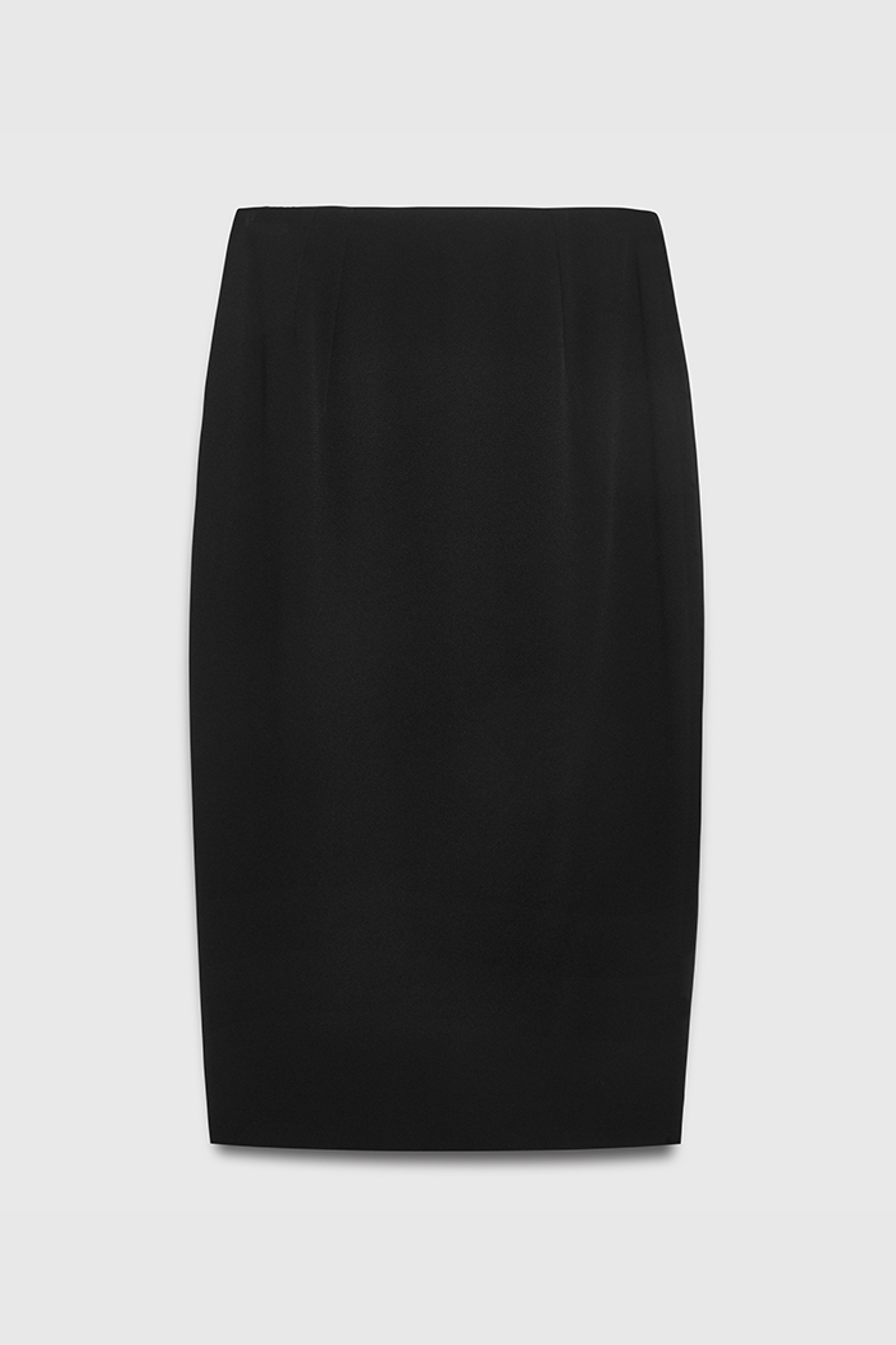 Clever Crepe Pencil Skirt Black - Welcome to the Fold LTD