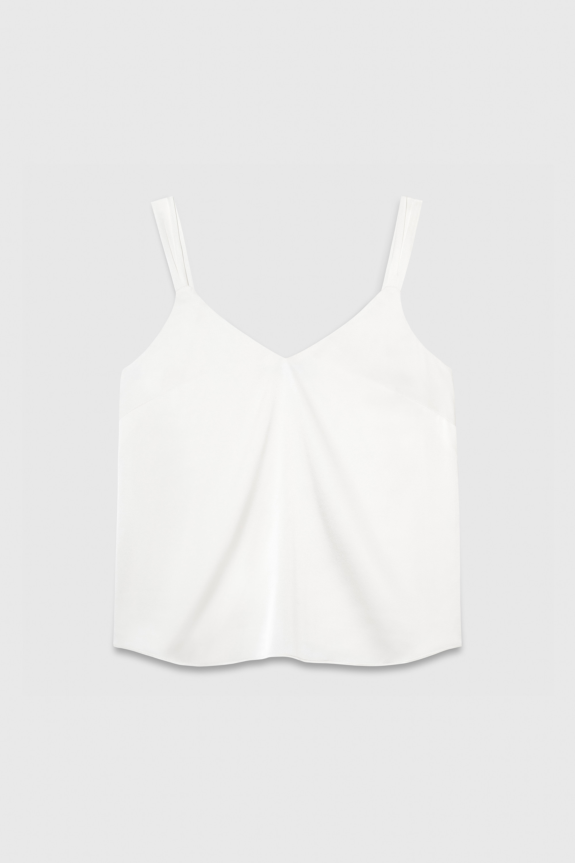 Non Crop Dressy Camisole Top(Ivory) – MountMariah
