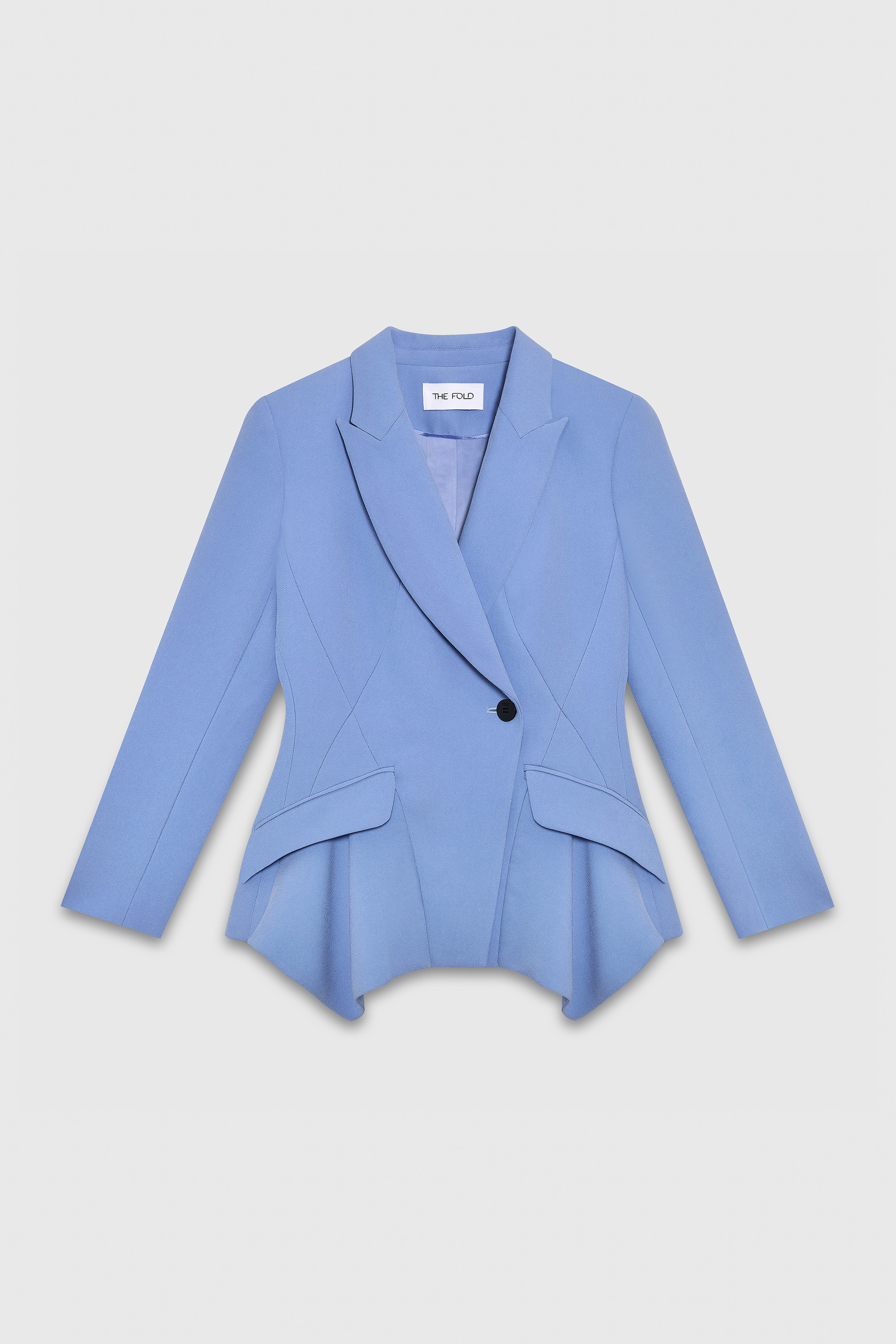 Merida Jacket Light Cornflower Blue Crepe - Welcome to the Fold LTD
