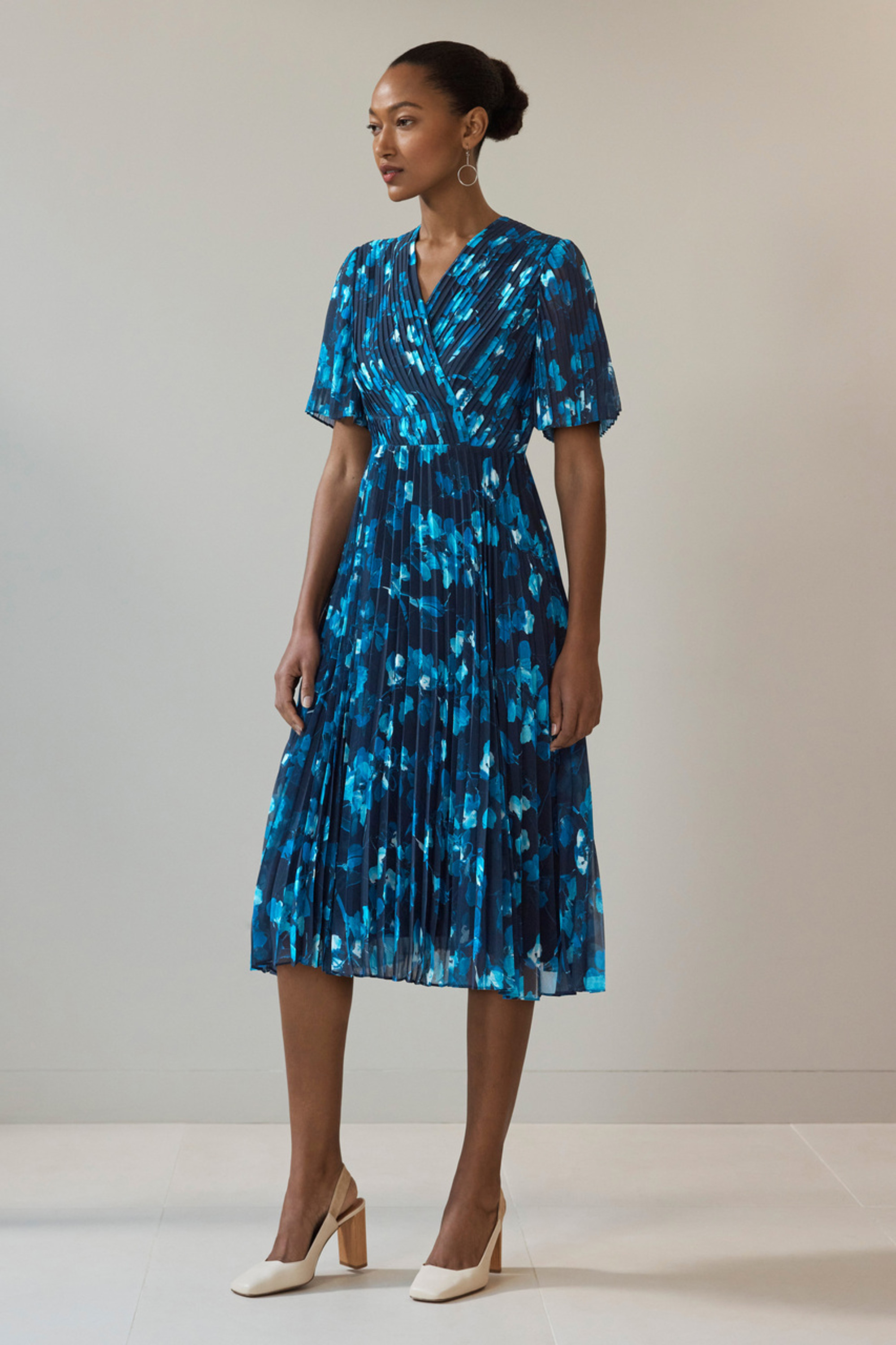 Turquoise midi dress uk on sale