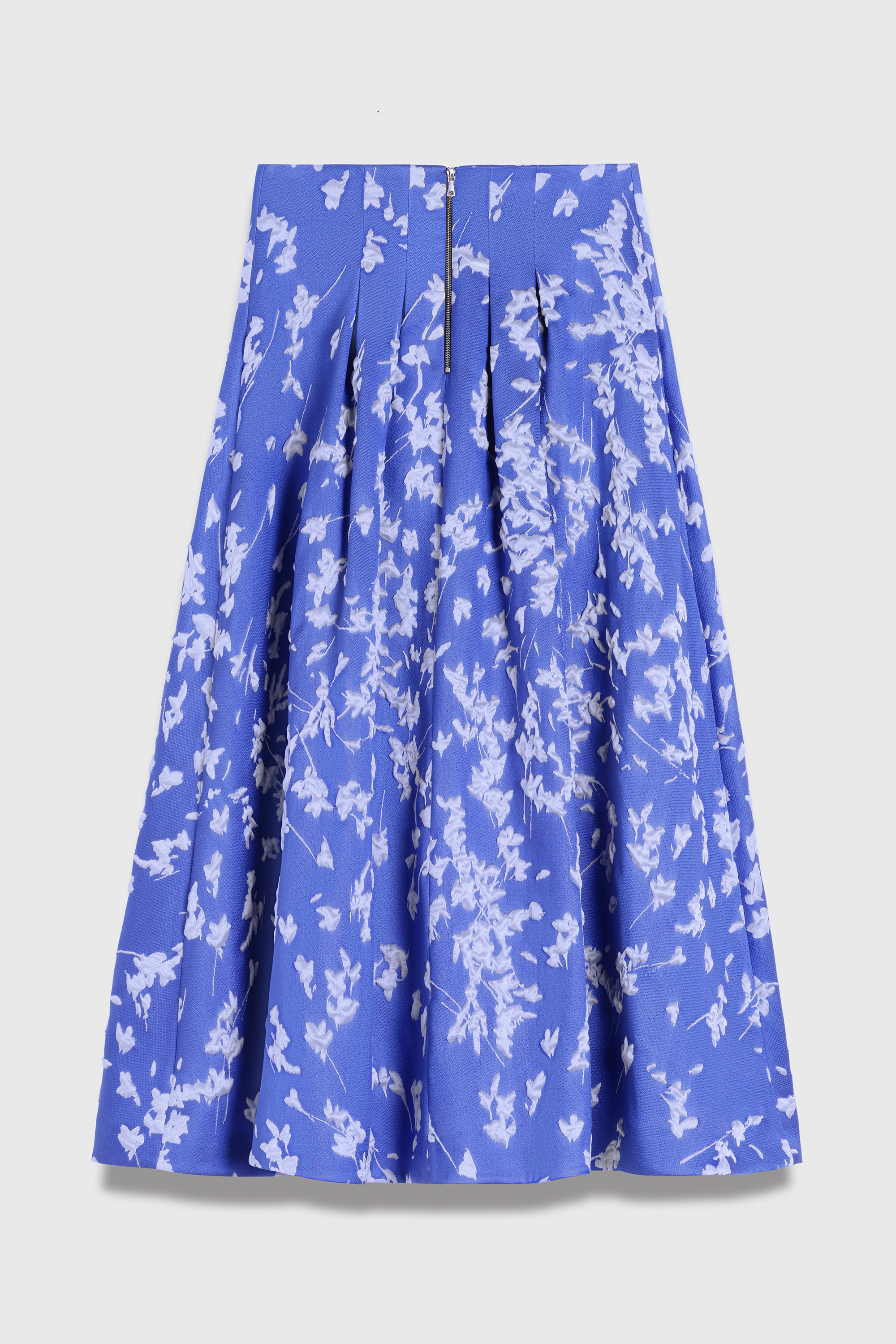 Savanna Jacquard Skirt Hydrangea Blue And Ivory - Welcome to the