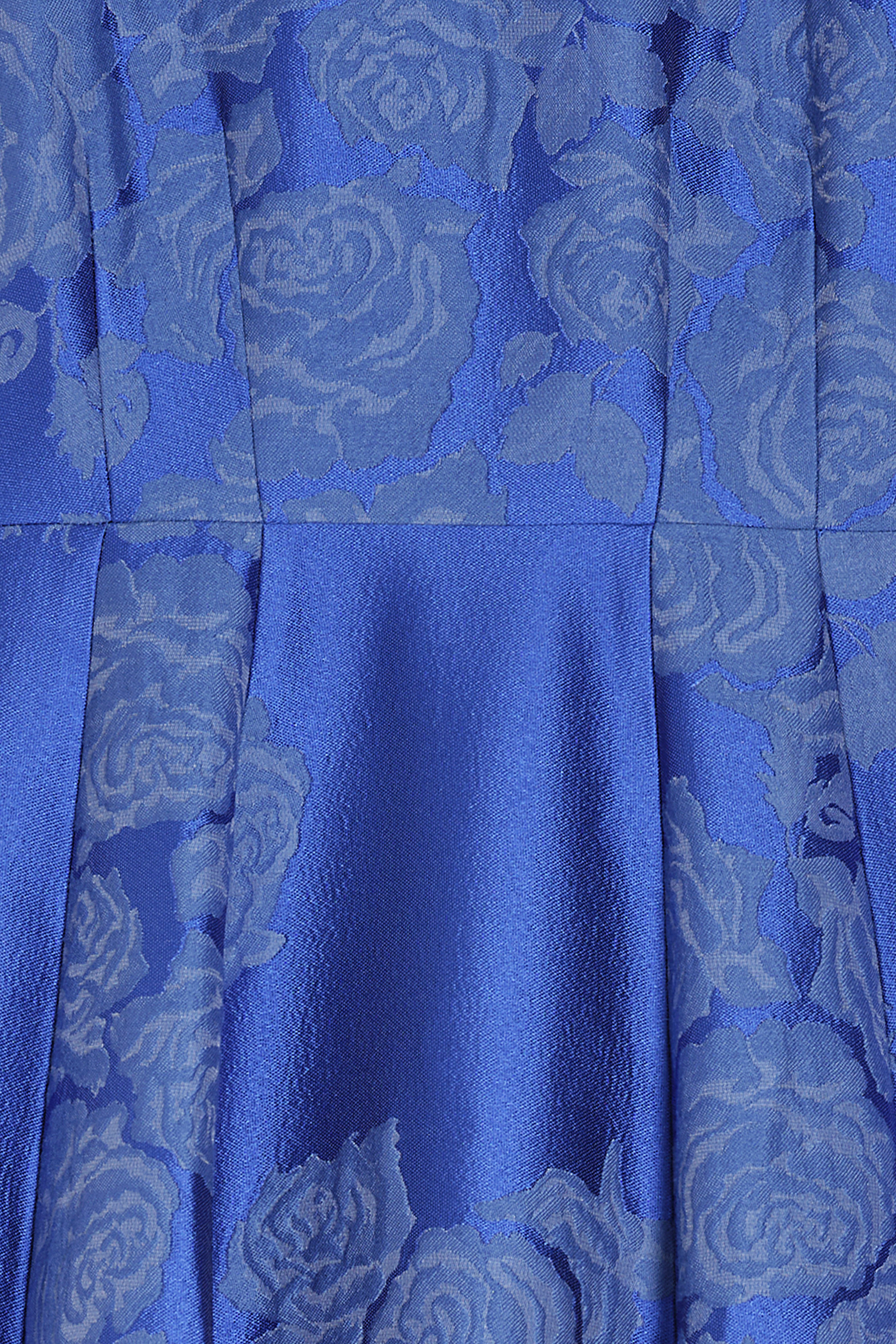 Adria Jacquard Gown Deep Cornflower Blue - Welcome to the