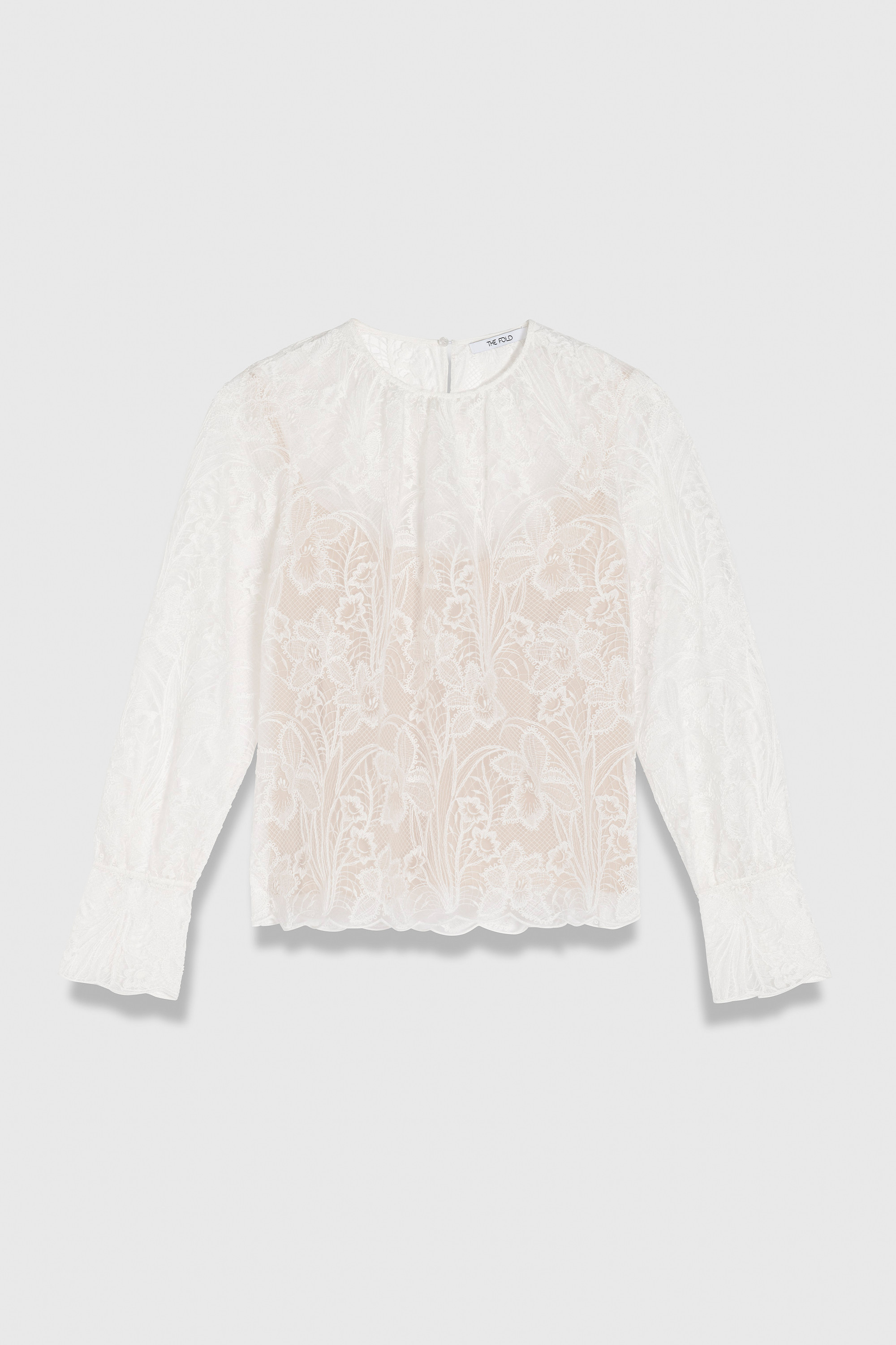 Vaila Lace Top Ivory - Welcome to the Fold LTD
