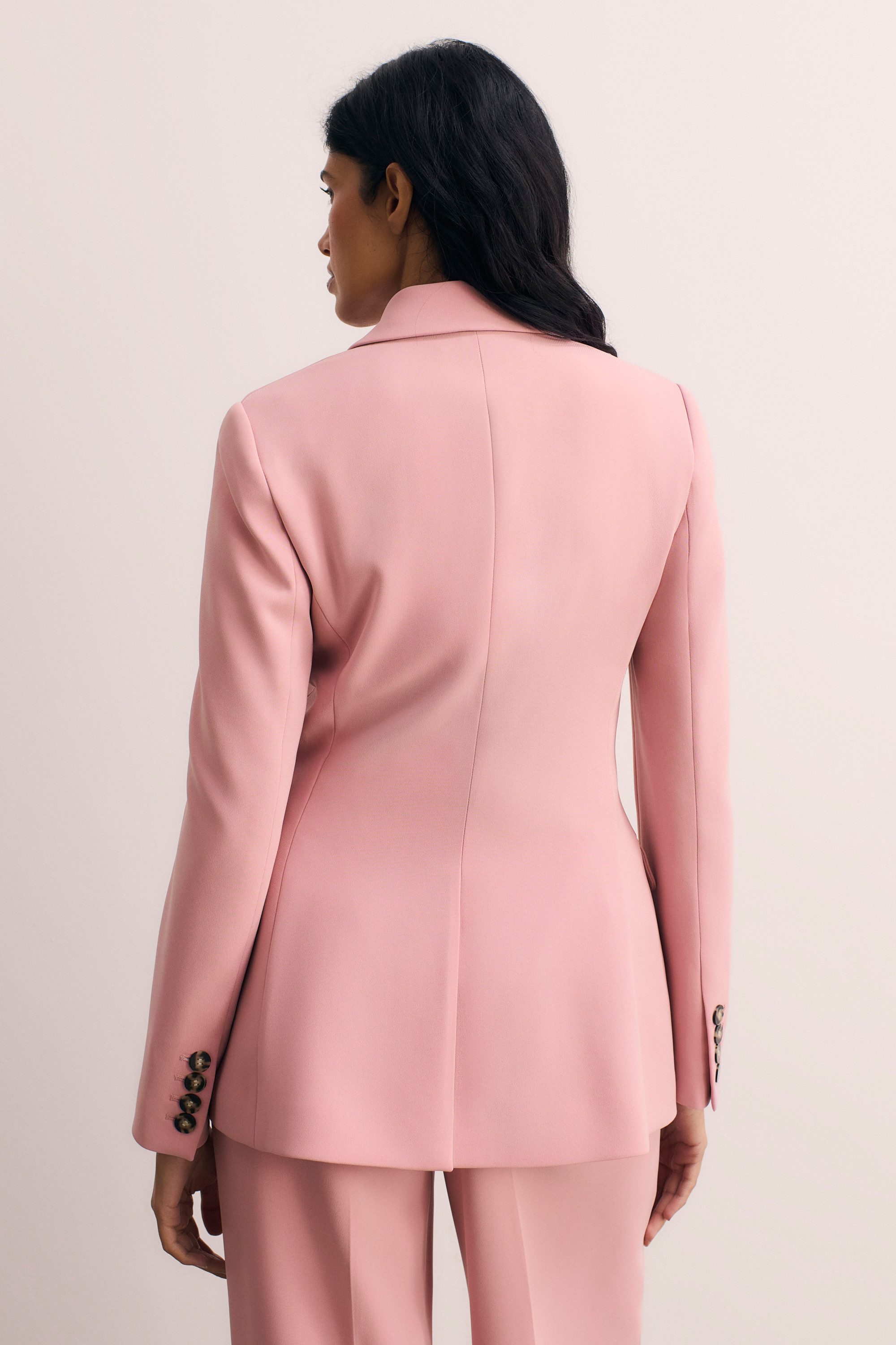 Clever Crepe Doppio Knighton Jacket Cherry Blossom Pink - Welcome