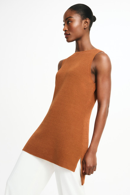 Montello Knitted Tunic Terracotta