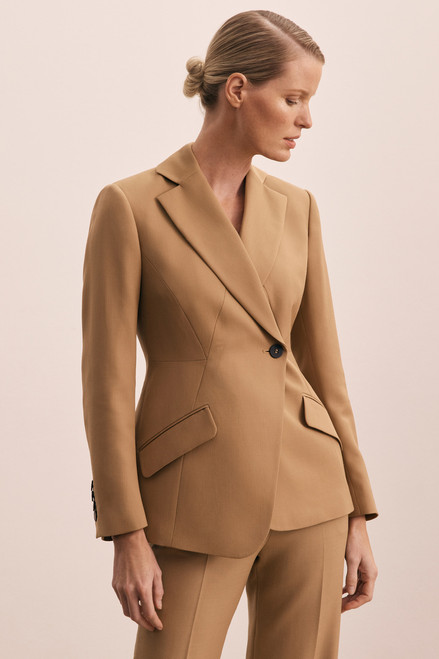 365 Pure Wool Charlbury Jacket Camel