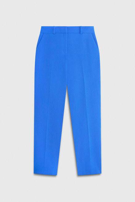 Tavira Slim-Leg Trouser Sapphire Blue Stretch Tailoring
