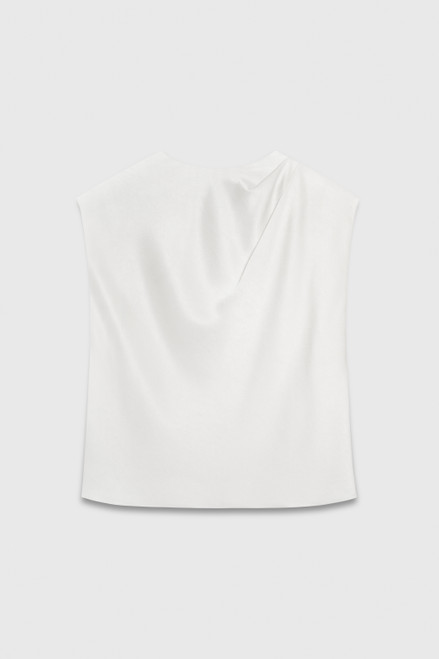 Clever Crepe Skye Blouse Ivory