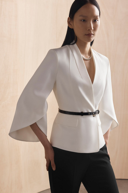 Clever Crepe Ansdell Jacket Ivory