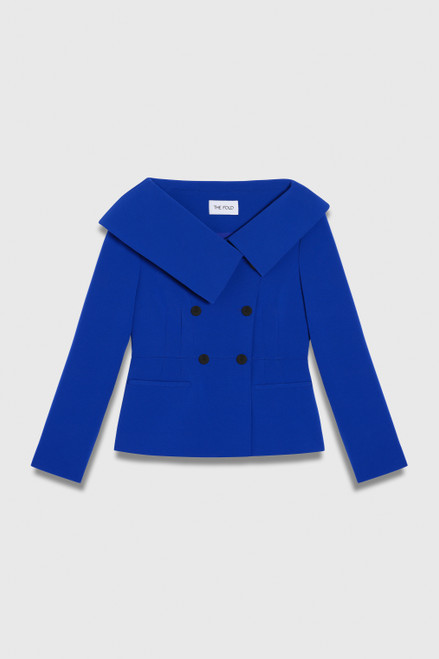 Clever Crepe Lorelli Jacket Vibrant Blue