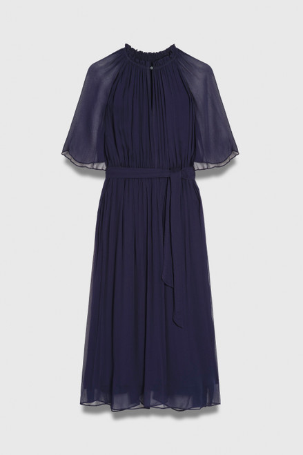 Viore Georgette Dress Navy
