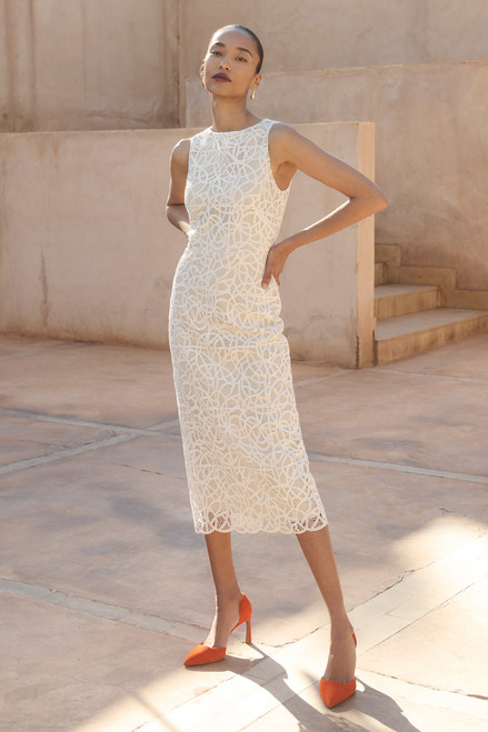 Valencia Lace Dress Ivory