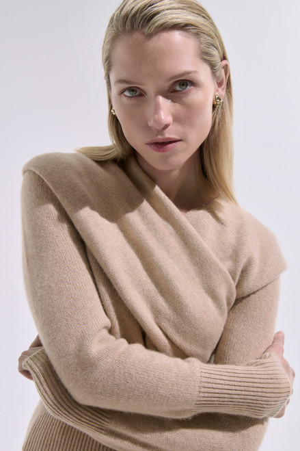 Cetona Cashmere Sweater Light Fawn