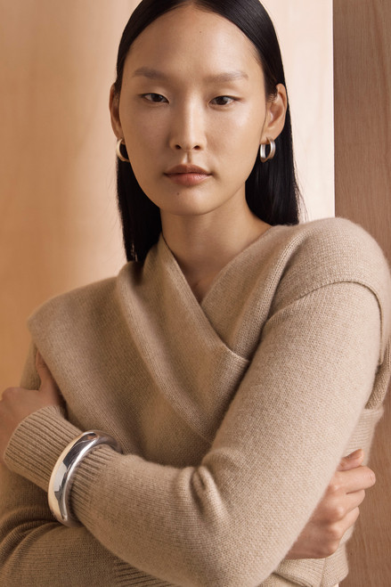 Cetona Cashmere Sweater Light Fawn