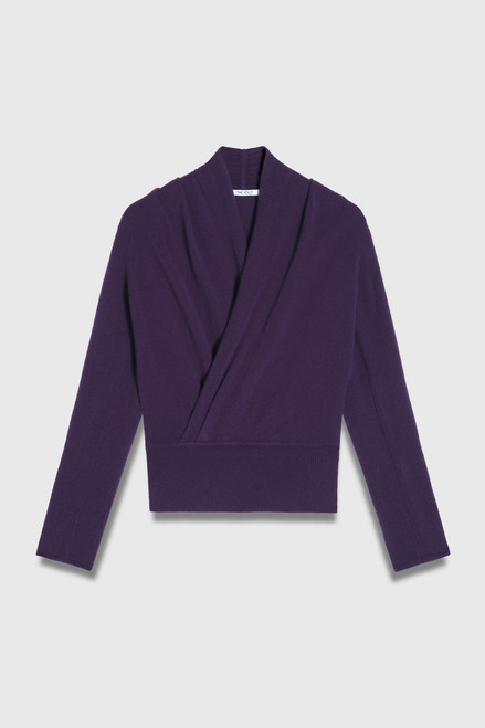 Cosette Wool Cashmere Sweater Amethyst