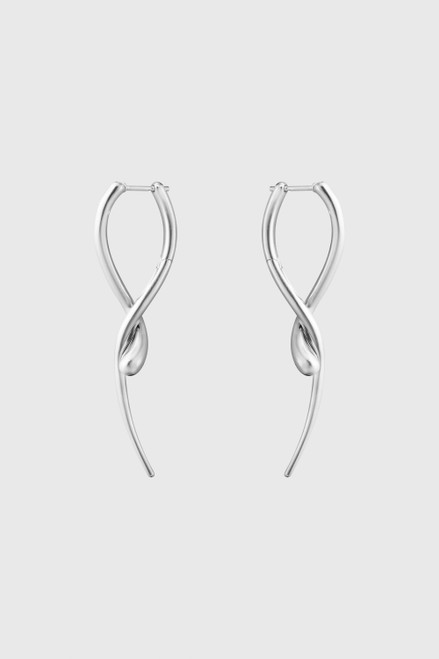 Sterling Silver Mercy Long Earrings