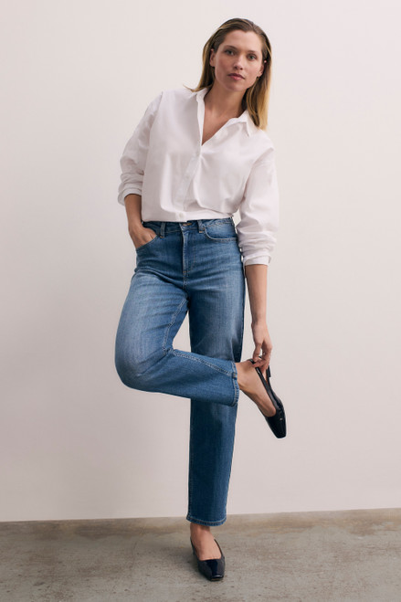 Houston Stretch Denim Jeans Mid-Wash