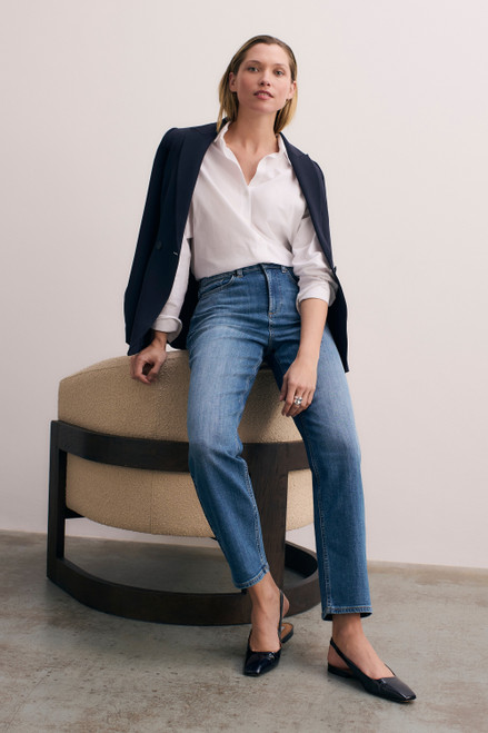 Claudia Cotton Shirt White