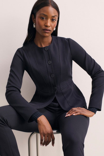 4-Way Stretch Sunbury Jacket Navy