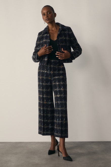 Astwood Tweed Trousers Navy And Blue