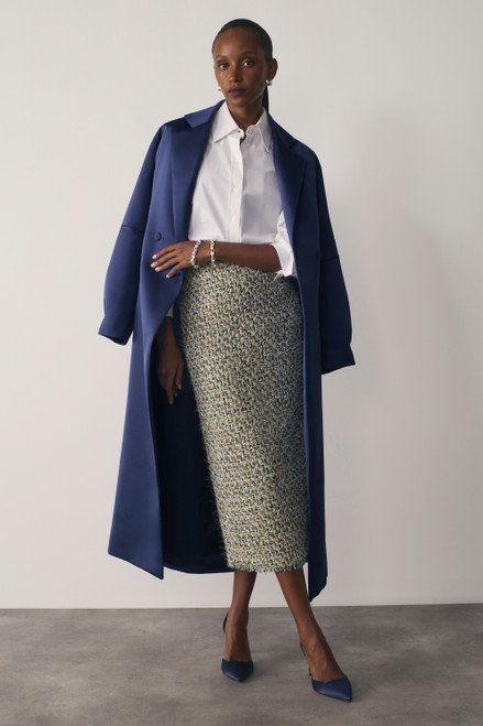 Pienza Tweed Skirt Gold