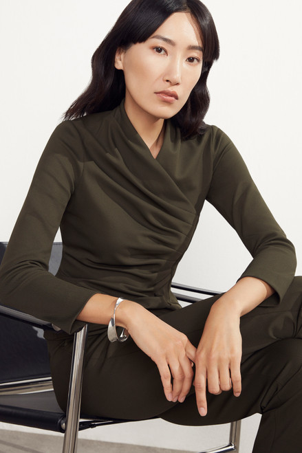 Kelso Top Khaki 4-Way Stretch Twill
