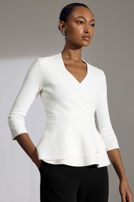 andmary Sonique knit tops ivory AM1522 andmary Sonique knit tops