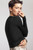 Paros Knitted Cardigan Black Silk Blend