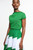 Nova Knitted Top Emerald Green Silk Blend