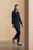 Clever Crepe Slim-Leg Trousers Navy Clever Crepe Slim-Leg Trousers Navy