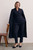 Clever Crepe Slim-Leg Trousers Navy