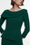 Palmerston Dress Jewel Green Sculpt Stretch Crepe