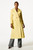 Belstone Coat Pastel Yellow Wool Blend