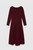 Elwood Knitted Dress Plum Merino