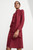 Farringdon Dress Cranberry Red Wool Crepe Farringdon Dress Cranberry Red Wool Crepe