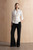 Clever Crepe Belleville Mid Sleeve Top Ivory Clever Crepe Belleville Mid Sleeve Top Ivory