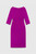 Islington Dress Violet Stretch Tailoring