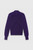 Islay Sweater Dark Amethyst Wool Cashmere Blend