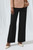 Clever Crepe Wide-Leg Trousers Black
