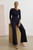 Montrose Jumpsuit Navy Sculpt Stretch Crepe