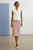 Colville Skirt Pale Pink Multicolour Tweed