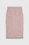 Colville Skirt Pale Pink Multicolour Tweed