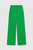 Alzira Straight Flared Trousers Vivid Green Stretch Crepe Alzira Straight Flared Trousers Vivid Green Stretch Crepe