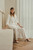 San Pietro Leather Heels 45 Ivory