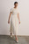 Allegra Stretch Knit Dress Ivory