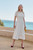Allegra Stretch Knit Dress Ivory