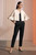 Lenola Trousers Black Stretch Cotton